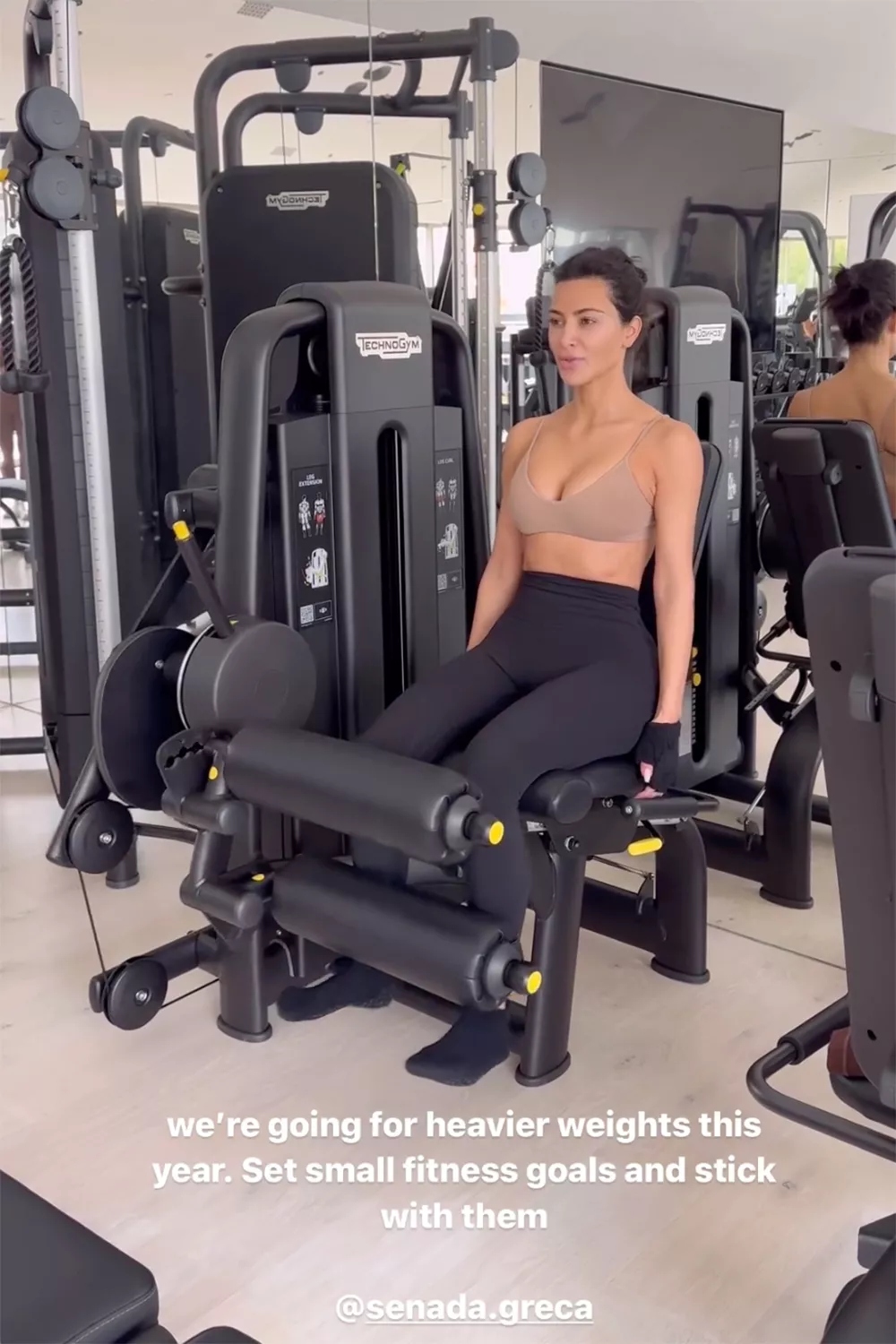 Fab at 43: Kim Kardashian rings in New Year with ‘Fitness Treat’