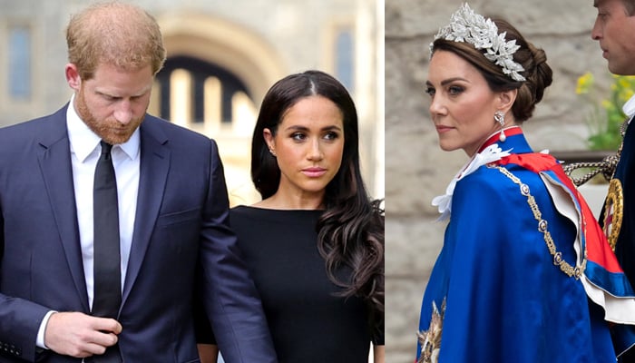 Princess Kate stands back as Meghan Markle, Harry tie themselves in knots