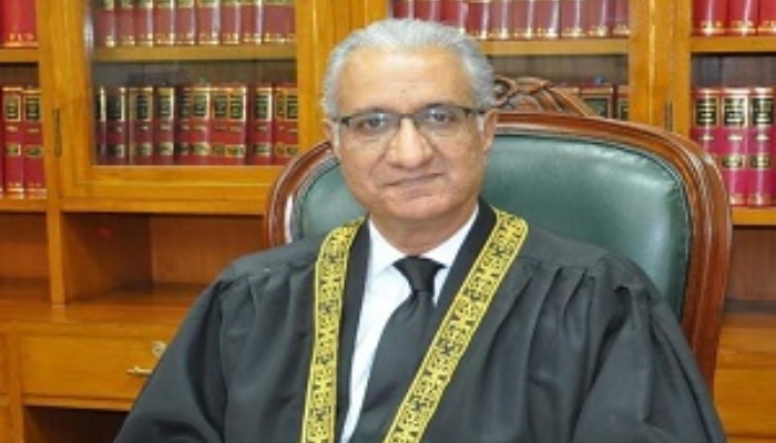 Supreme Court Judge Justice (retd) Ijaz Ul Ahsan. —Supreme Court website/ File