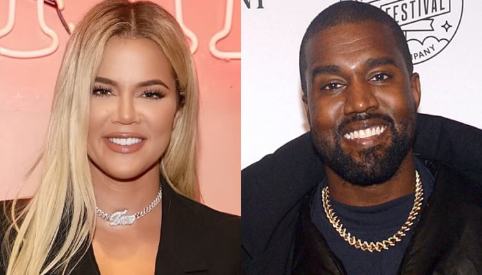Khloé Kardashian and Kanye West get close at Saint Wests game in LA