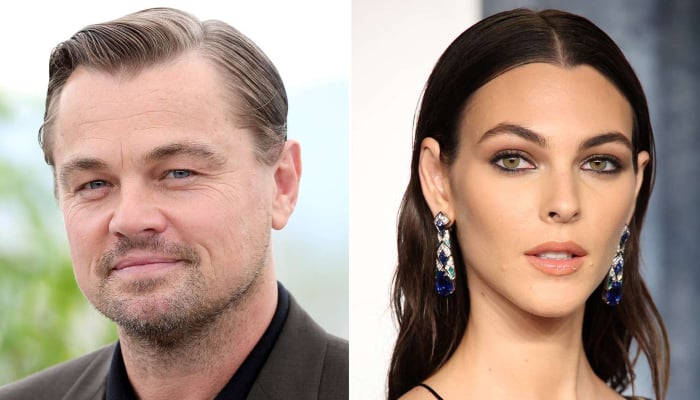 Leonardo DiCaprio and Vittoria Ceretti enhiy date night Beverly Hills