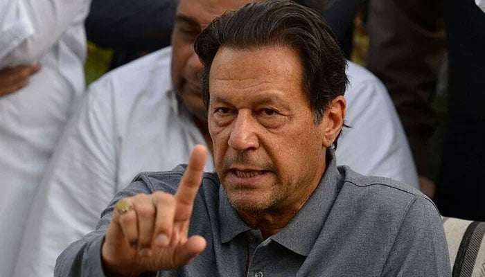 Former PM Imran Khan. — AFP/File