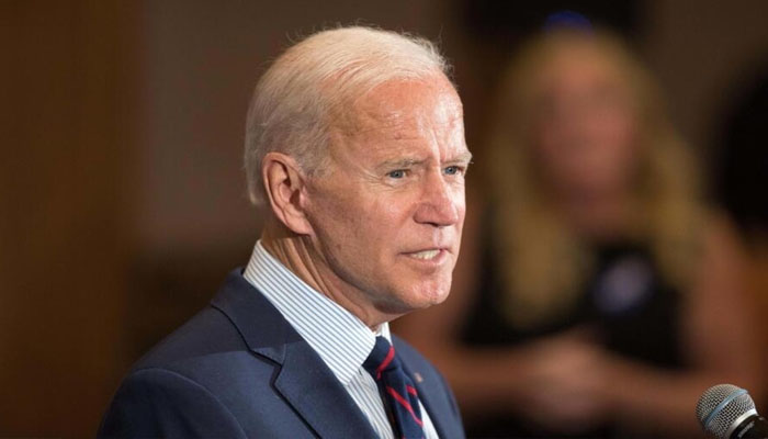 Joe Biden speaks during a campaign on October 9, 2019. — AFP