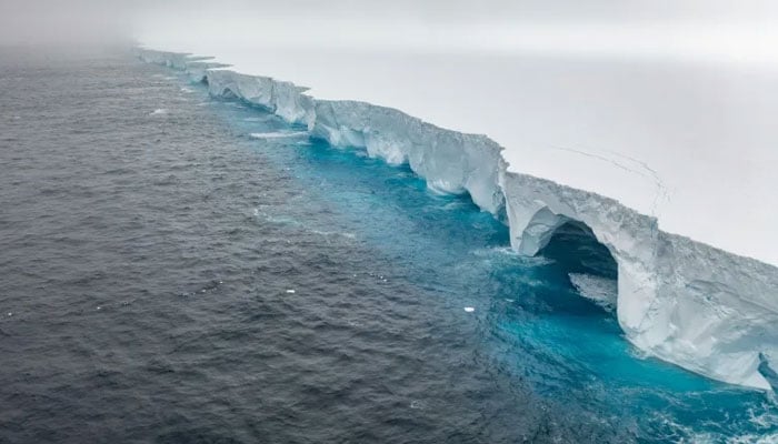 The worlds biggest iceberg A23a is twice the size of Greater London. — AFP