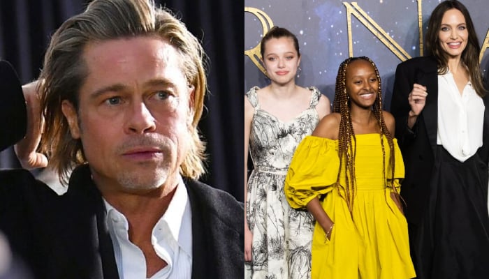 Anxious Brad Pitt wants to settle woes with his, Angelina Jolies kids
