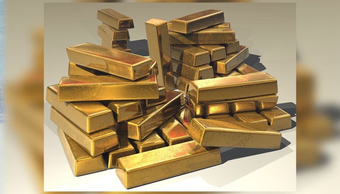 Image of bars of gold. — Pixabay