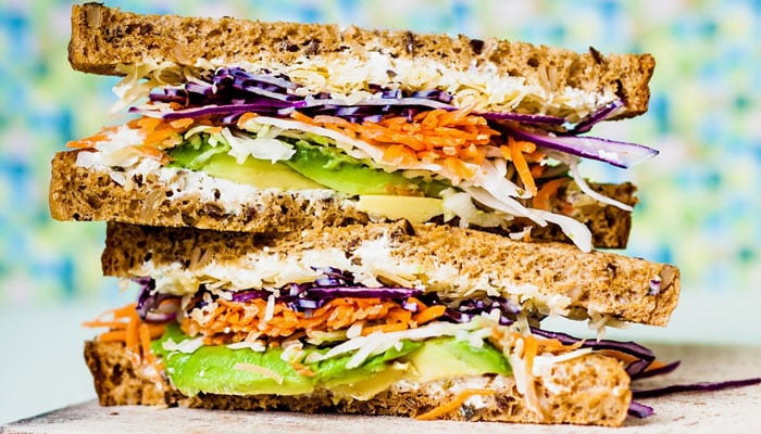 A whole-wheat sandwich kept on a slider. — Susan Brooks