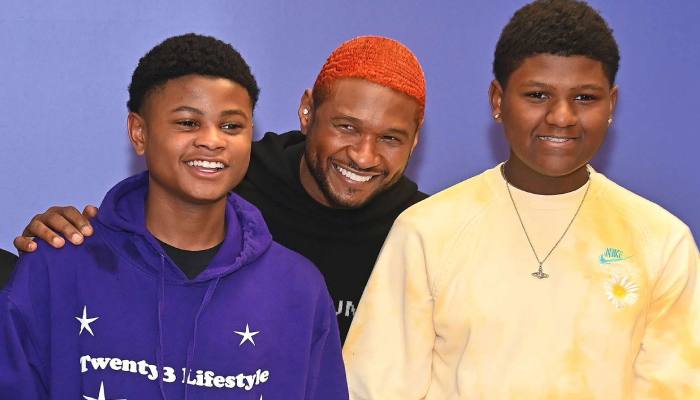 Usher shares why his children want to keep him away from their school events