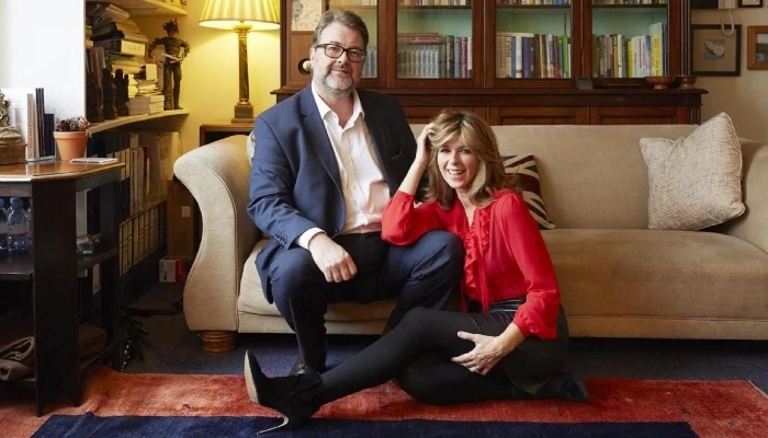 Elton John attends Derek Drapers funeral