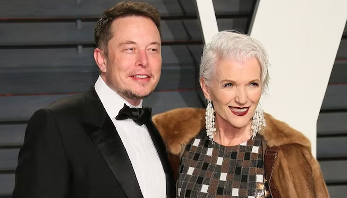 Elon Musk (left) and his mother Maye Musk. — AFP/File