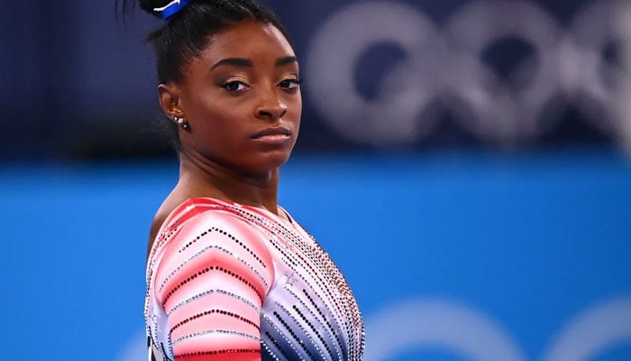 Simone Biles competes at the Tokyo Olympics in 2021. — AFP File