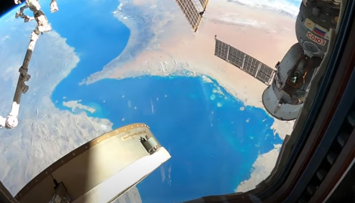A screengrab showing a view from space. — Youtube/European State Agency ESA