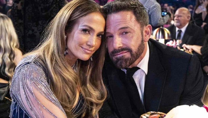 Ben Affleck reacts to his viral Grammys picture with Jennifer Lopez