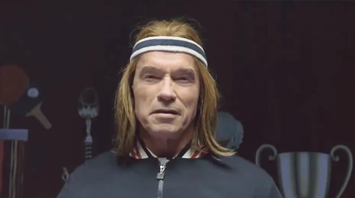 Arnold Schwarzenegger mocks accent in new Super Bowl commercial