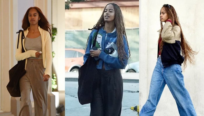 Malia Obamas street style outfits. — SplashNews/Pinterest/Back Grid/File