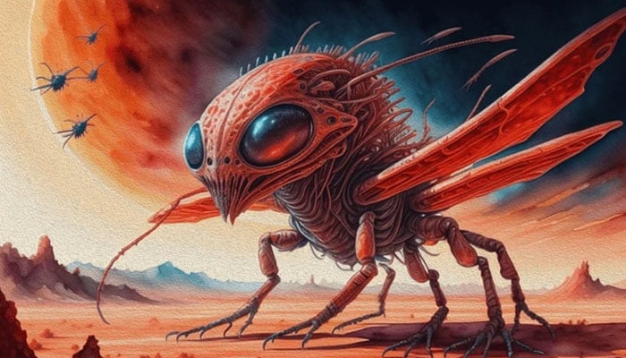 An illustration of alien bugs. — Shutterstock/File
