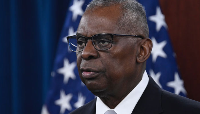 The US defense secretary, Lloyd Austin, spent days in hospital in January without the White House apparently being aware. — AFP