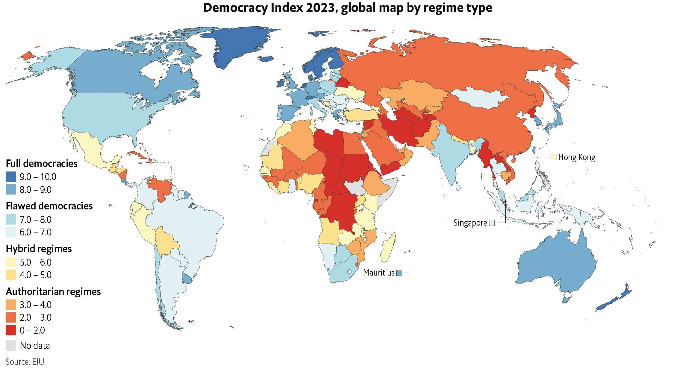 Pakistan downgraded to authoritarian regime on Democracy Index