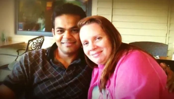 Ganesh Ramsaran (left) with wife Jennifer Ramsaran. — NBC/File