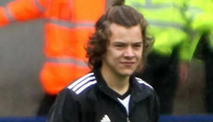 Harry Styles spotted at Luton Town vs. Manchester United Game