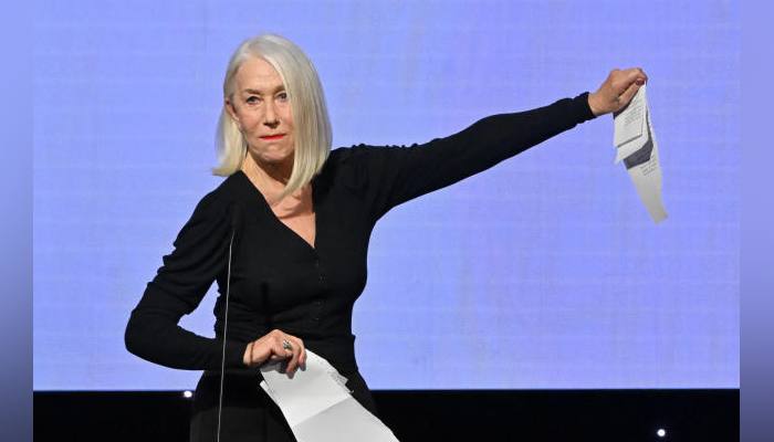 Helen Mirren shares her views on being recognised by the American movie industry