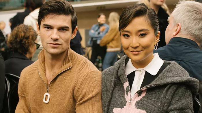 Ashley Park enjoys stylish date with Paul Forman month after health scare