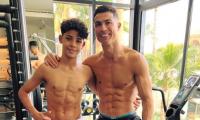 Cristiano Ronaldo, Son Jr, Set Fire To Internet With Super Ripped Physiques