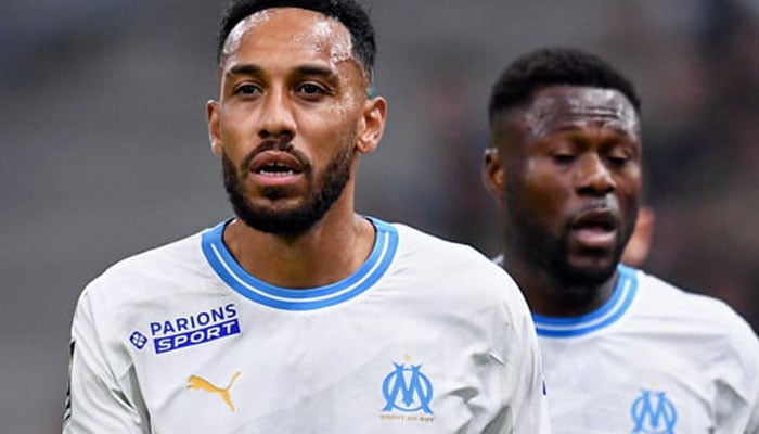 Marseilles forward Pierre-Emerick Aubameyang. — Ligue 1