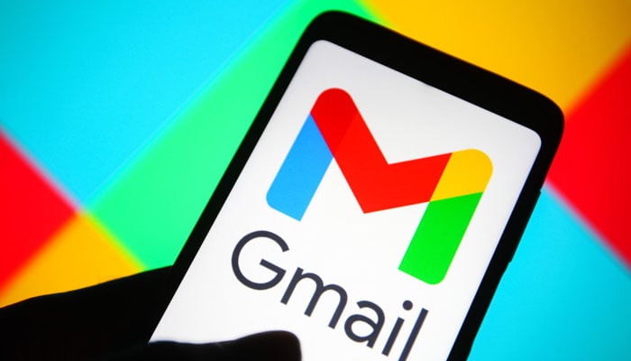 A display of the Gmail logo on a smartphone. — SOPA Images/File