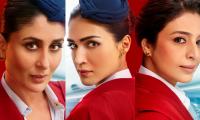Kareena Kapoor, Tabu, Kriti Sanon Look Glamorous In 'Crew' Posters