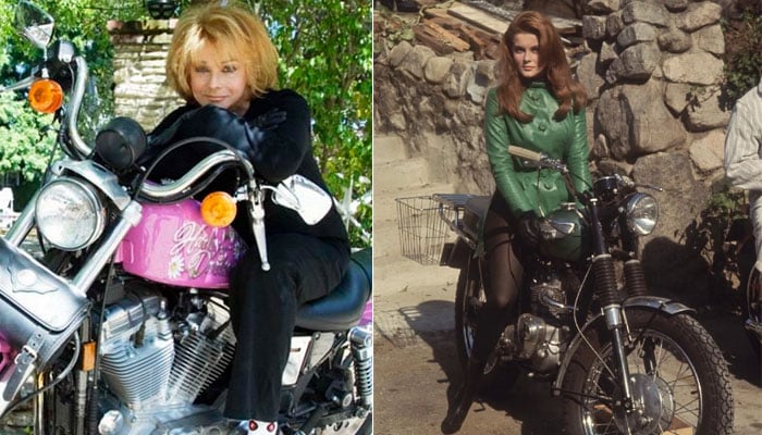 Ann Margret is a lifelong motorcyclist and has infamously crashed her beloved Harley Davidson