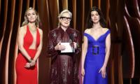 Emily Blunt, Anne Hathaway Settle Scores With Meryl Streep At SAG Reunion