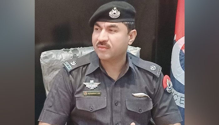 Superintendent of Police (SP) Ijaz Khan. — Provided by the reporter