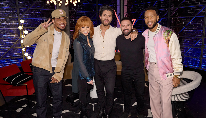 Dan + Shay joined Chance the Rapper, John Legend, and Reba McEntire as judges for The Voice Season 25