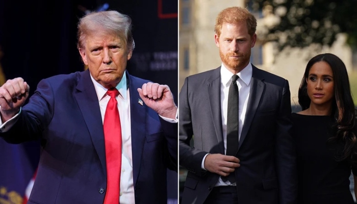 Trump went on to state that Prince Harry will be on his own if he is re-elected as President