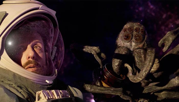 Adam Sandler and Paul Danos new movie Spaceman is streaming on Netflix
