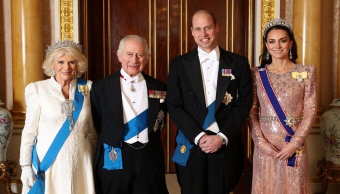 The Queen has been leading the Royal Family in the absence of King Charles