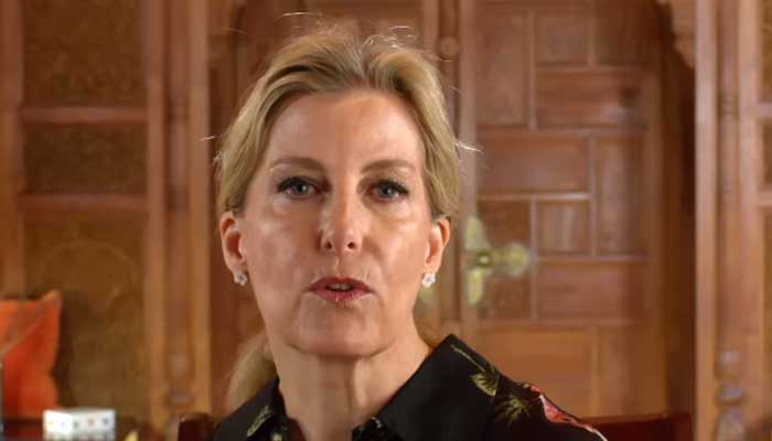 Duchess Sophie gets emotional in new video message
