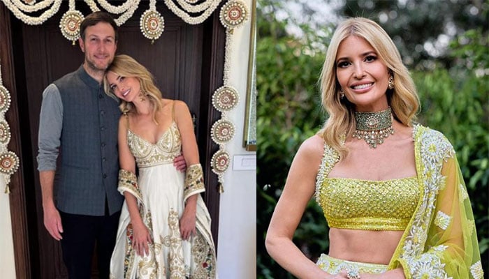Ivanka Trump and Jared Kushner at the Ambani pre-wedding celebrations. — Instagram/@ivankatrump