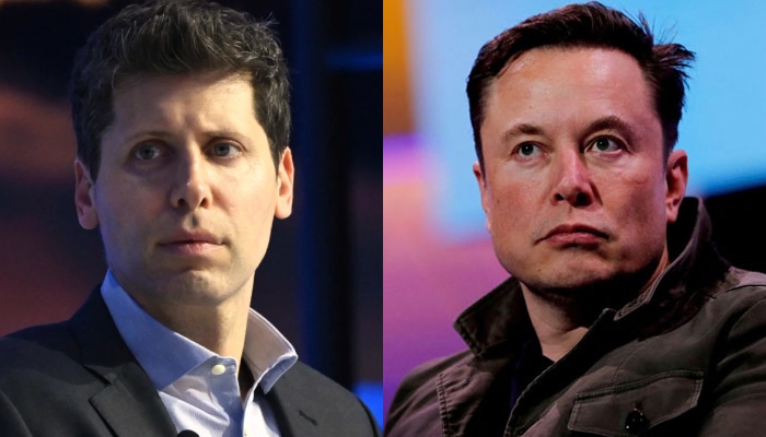 OpenAI CEO Sam Altman (left) and Tesla CEO Elon Musk. — AFP/SkyNews/File