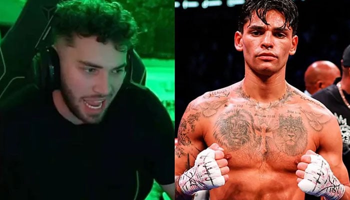 Adin Ross spoke with Ryan Garcia during his recent troubles. — Instagram/ Kick