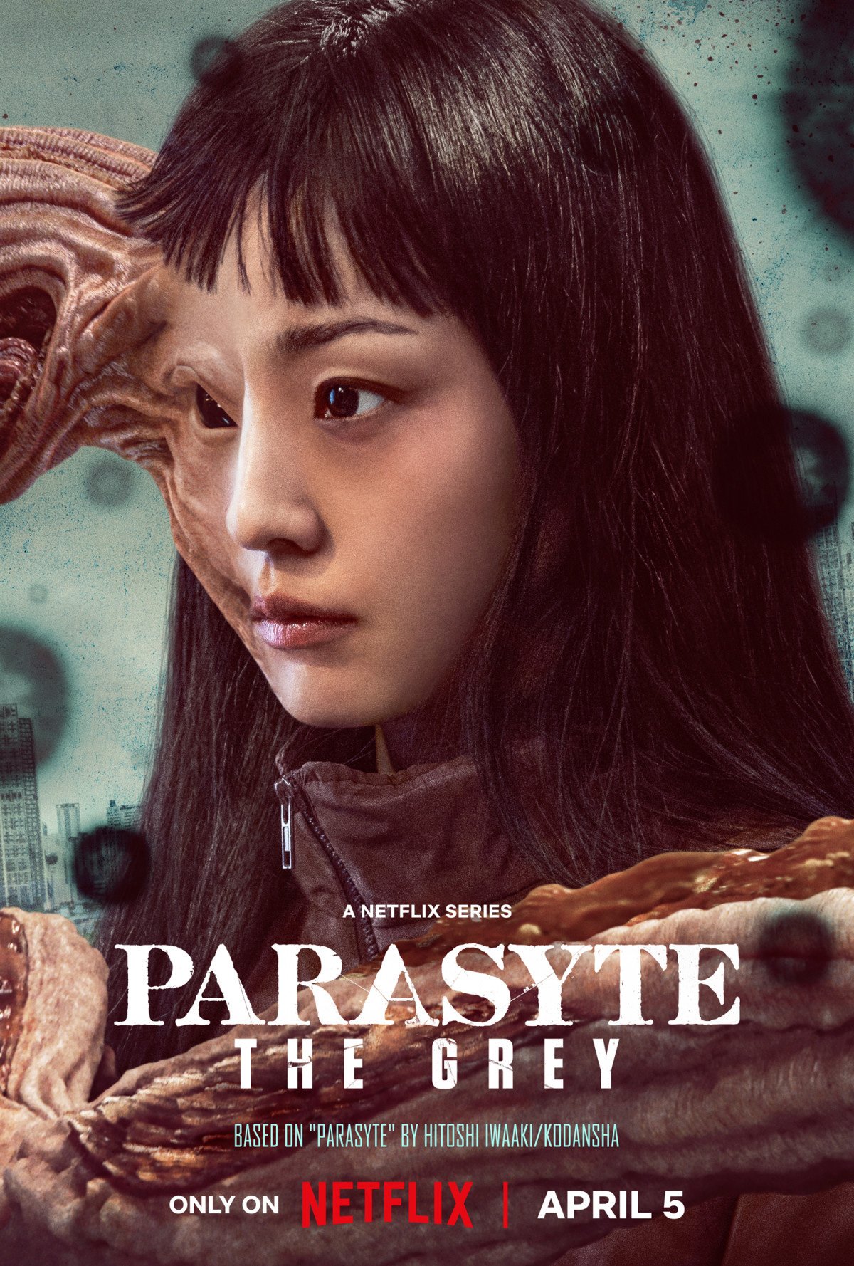 Official poster of Parasyte: The Grey