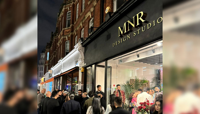 Outside view of the MNR studio London Regent Street. — Reporter