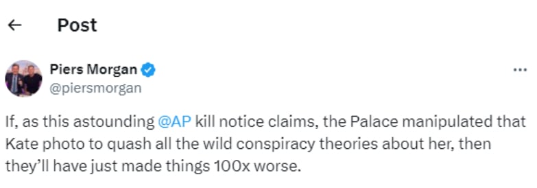 Prince William makes things worse with Princess Kates edited photo