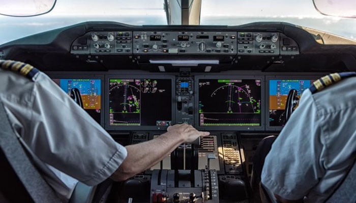 Pilot cabinet of an airplane. — Shutterstock/File
