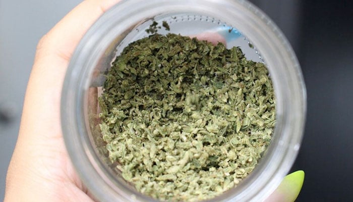 A jar of delta-8 weed. — Hemp Remedies/File