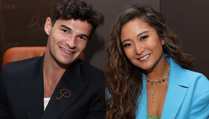 Ashley Park and Paul Forman are not shy about showing off their love