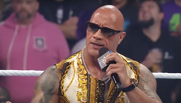 Dwayne ‘The Rock’ Johnson drives WWE fans wild as he becomes the villain