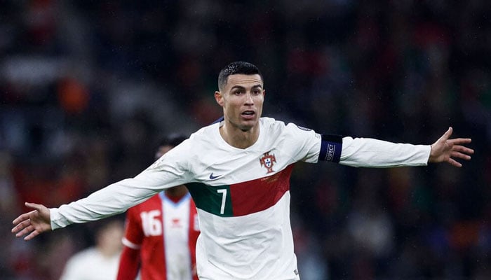 Cristiano Ronaldo in action against Luxembourg during a Euro 2024 Group J qualifier at the Stade de Luxembourg, in Luxembourg, on March 26, 2023. — AFP