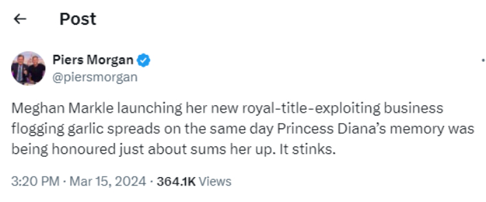 Meghan Markle faces fresh blow after surprising Instagram return